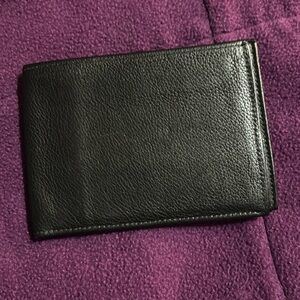 Ferree Vintage Black Leather Wallet - Never used